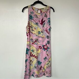 Vintage Loco Lindo Florida Map Print Dress